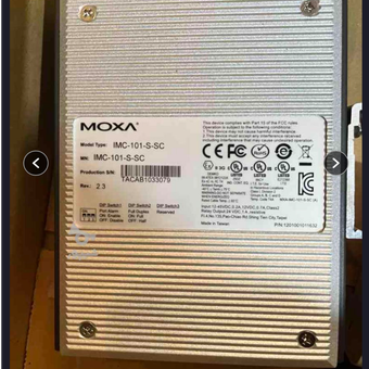 مبدل فیبر به اترنت موگزا Moxa IMC-101-S-SC