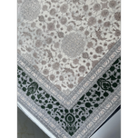 فرش 1200شانه تراکم 3600 گل برجسته نخ ترک 12 رنگ کد 1200323