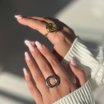 انگشتر دایره مینیمال