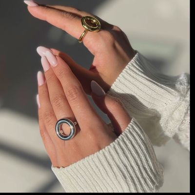 انگشتر دایره مینیمال