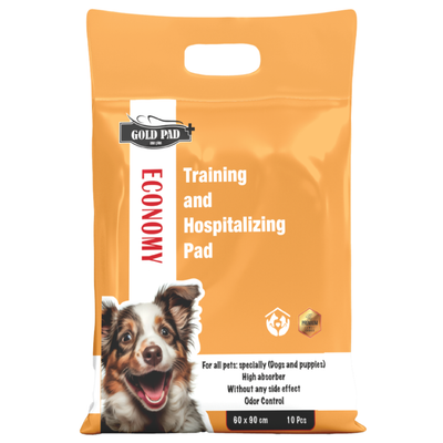 پد بهداشتی بسته‌ی 10 تایی گلد پد / GOLD PAD for cats & dogs