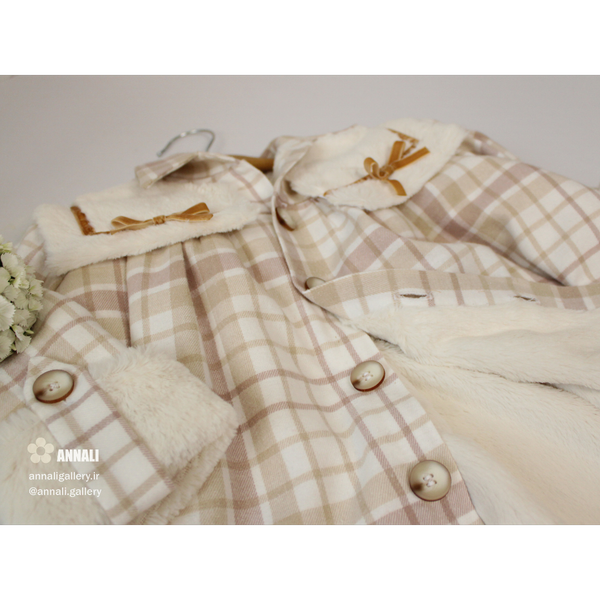 پالتو و کلاه دخترانه موگه