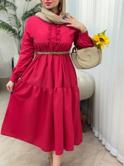 پیراهن داکرون جلو دکمه 3746