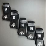 جوراب حوله ای شماره دار ادیداس