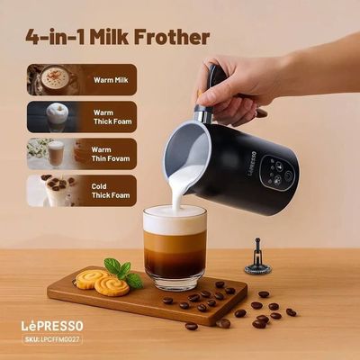 کف‌ساز شیر 4 کاره LePresso LP027 | مدل LPCFFM0027