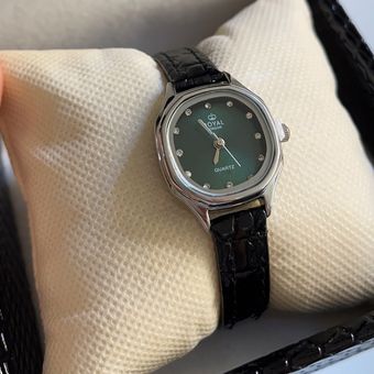 ساعت مچی بندچرم صفحه رنگی