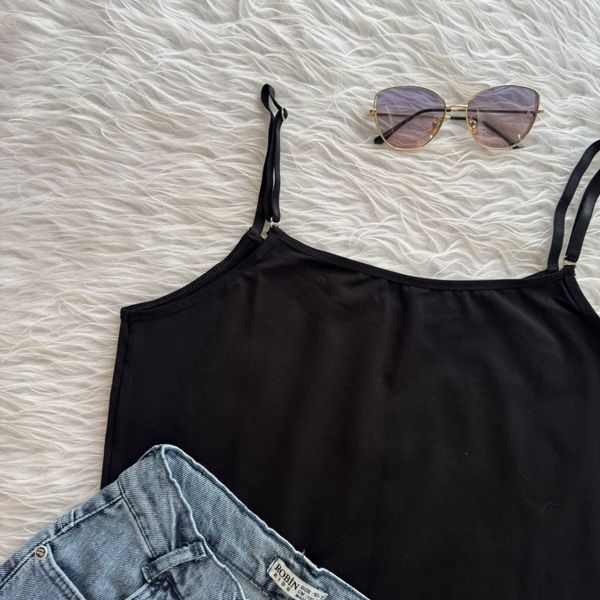 تاپ رگلاژی مشکی