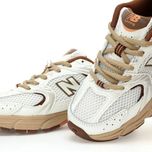 Newbalance - 530 نیوبالانس 530 سفید قهوه ای