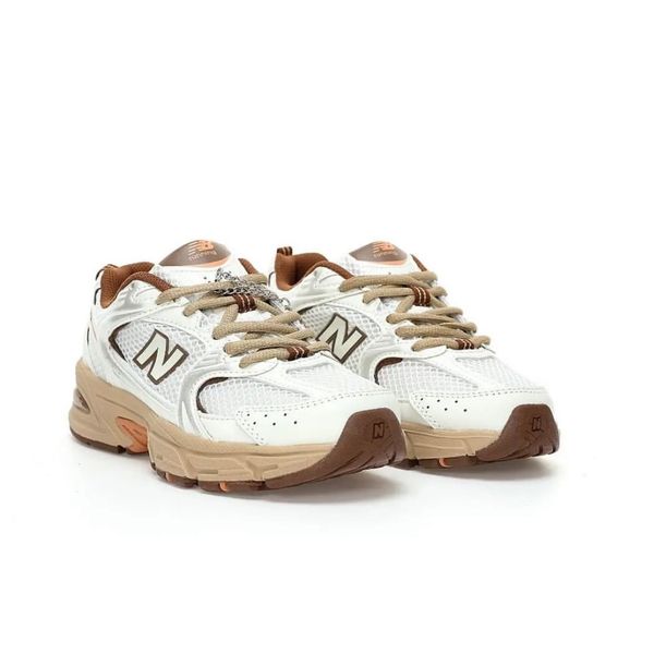 Newbalance - 530 نیوبالانس 530 سفید قهوه ای