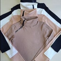 یقه اسکی زیپ دار