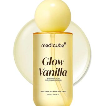 میست معطر مو و بدن مدیکوب  100 میل    Medicube Glow Vanilla Hair & Body Fragrance Mist