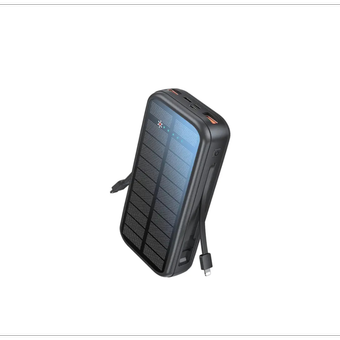 پاوربانک 20000mAh گرین لاین مدل Solar 2 با پنل خورشیدی