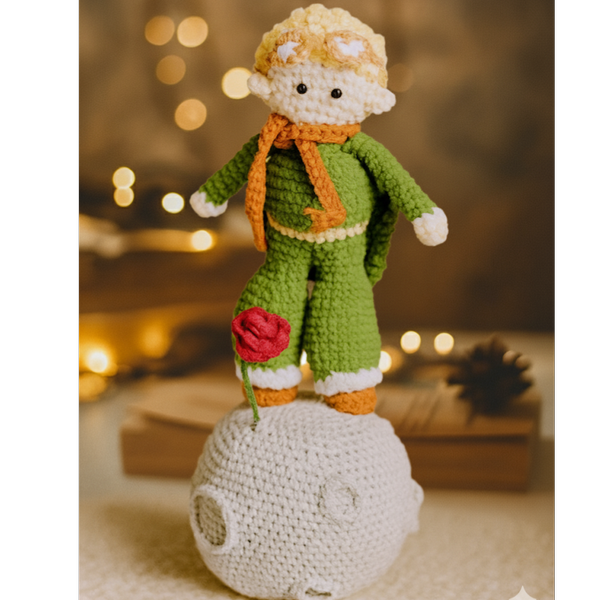 عروسک بافتنی شازده کوچولو