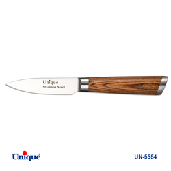 کارد تک آشپزخانه 3.5 اینچ یونیک با دسته چوبی