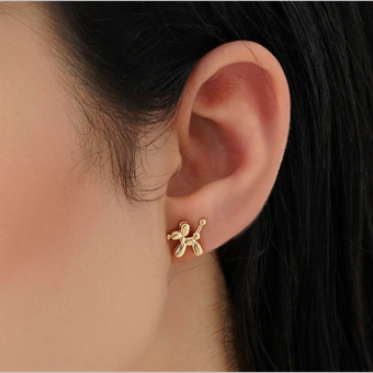 گوشواره سگ بادکنکی