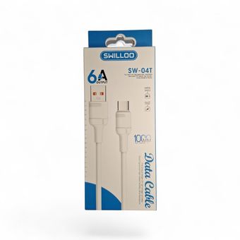 کابل شارژ سویلو USB به Type-C مدل SW-04T