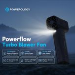 غول جت فن شارژی توربو (Turbo Blower Fan) از برند Powerology مدل PWF201BK
