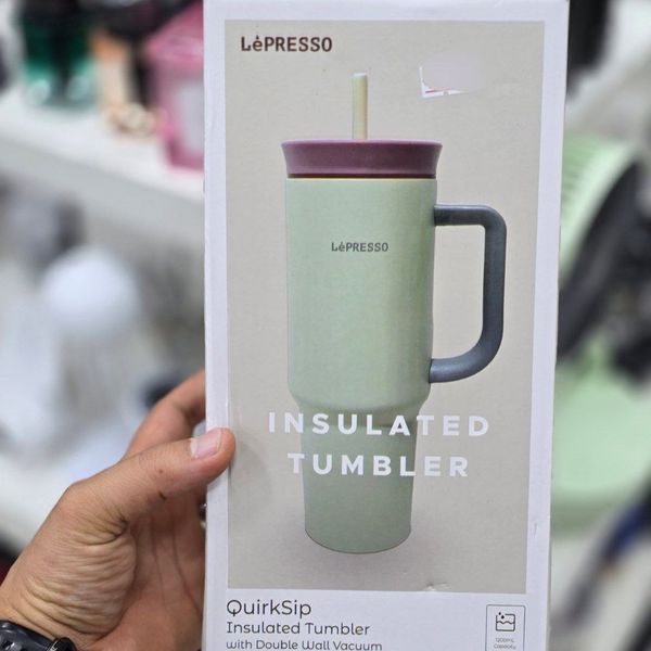 ماگ مسافرتی و عایق‌دار برند LePRESSO مدل QuirkSip Insulated Tumbler (با کد محصول LPCFFQS0061)