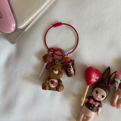 چارم خرس مهربون و آیس کافی🤎
