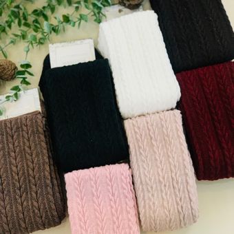 جوراب بالا زانو گندمی