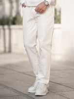 شلوار کتان سفید کد p216