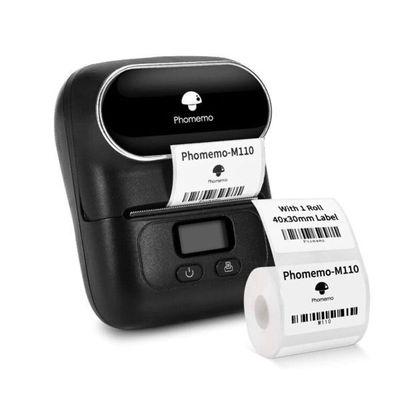 دستگاه لیبل پرینتر شارژی مدل M110 برند Phomemo