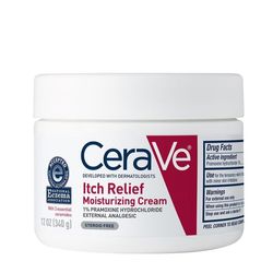 کرم مرطوبکننده ضدخارش سراوی CeraVe Itch Relief Moisturizing Cream حجم 340 گرم