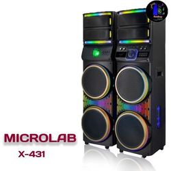 اسپیکر ایستاده میکرولب مدل X-431 گارانتی 12 ماهه شرکتی