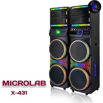 اسپیکر ایستاده میکرولب مدل X-431 گارانتی 12 ماهه شرکتی