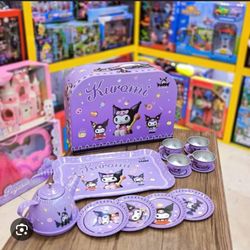 ست چای خوری کرومی