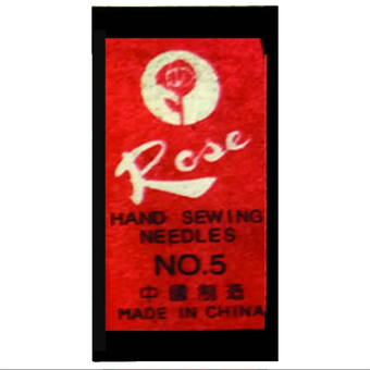 سوزن خیاطی دستی مدل رز Rose سایز 5 بسته 20 عددی