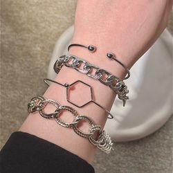 پک 6 ضلعی نقره ای