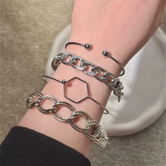 پک 6 ضلعی نقره ای