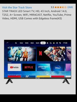 تلویزیون استارترک هوشمند 43اینچ ST-43D-AZ2200-SMART