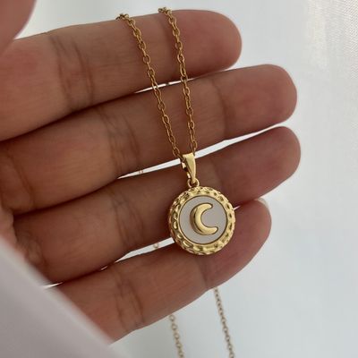پلاک دایره ای ماه