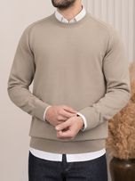 بافت یقه گرد کرم تیره sh393