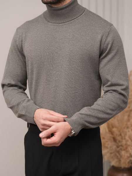 یقه اسکی طوسی وسط sh406