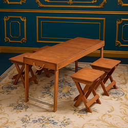 ست میز صندلی دیپلمات با 4 صندلی