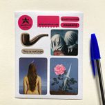 استیکر رنه مگریت