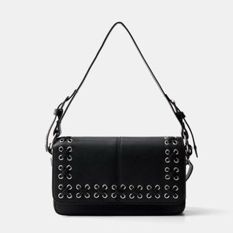 کیف دوشی برشکا طرح ضربدری (Bershka)