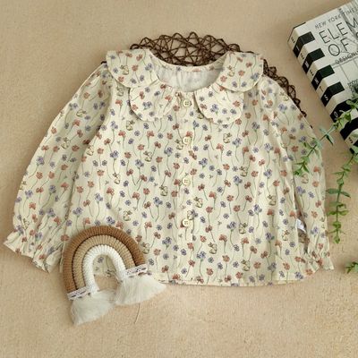 شومیز یقه گلبرگی (کد 2159)