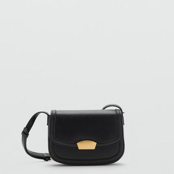 کیف دوشی منگو  مشکی (Mango)