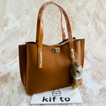 کیف زنانه بزرگ با سه جیب مجزا