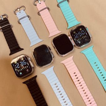 ساعت طرح اپل + دستبند رایگان