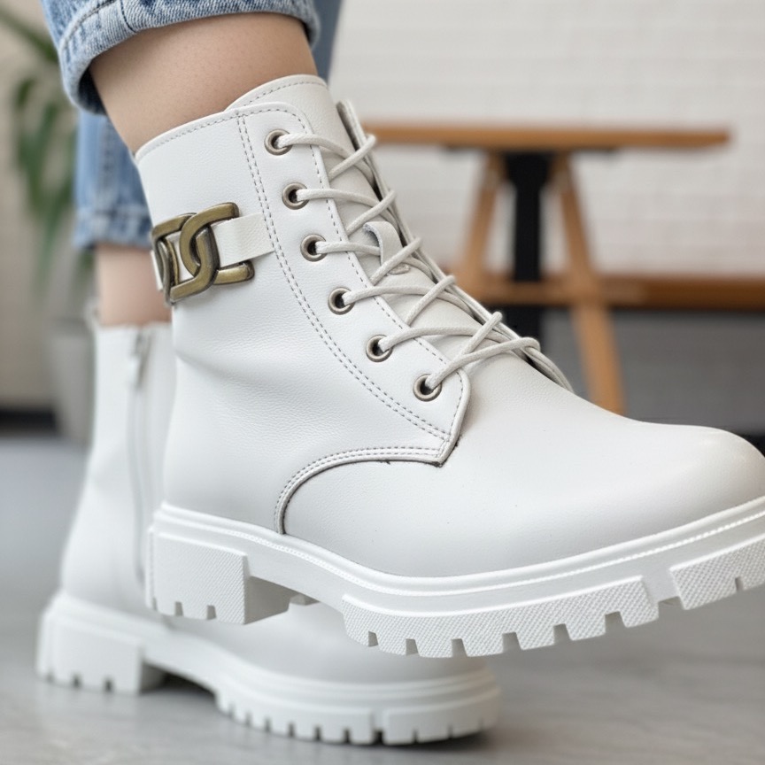 نیم بوت زنانه کنار زیپ ملور 244 – شیک و راحت