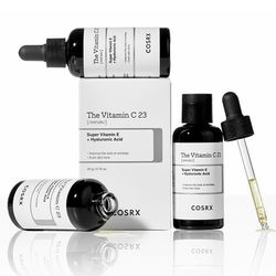 سرم ویتامین C 23 درصد کوزارکس | بهترین سرم روشنکننده و ضدچروک پوست با ویتامین سی خالص