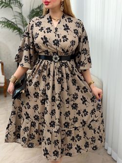 پیراهن‌ فلور نرگس 3763