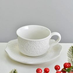 چای خوری سفید گل خورشیدی