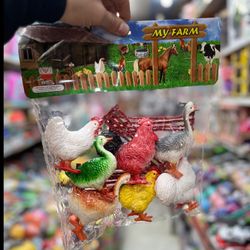 پک 7 عددی مرغ و خروس