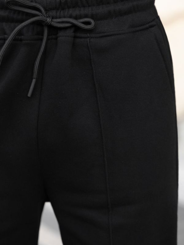 ست هودی جاگر مشکی ساده sp100